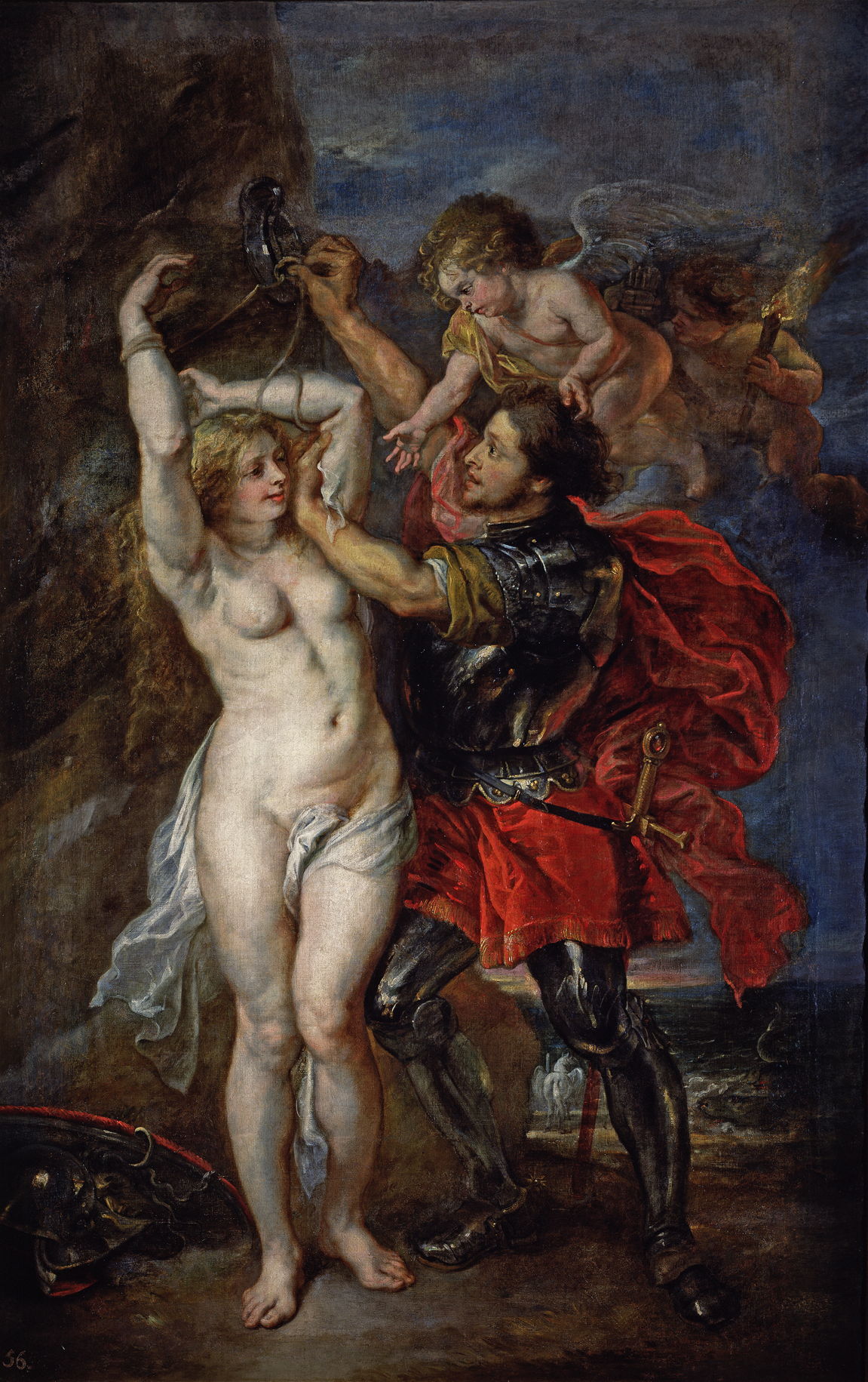 1151x1831 The Story In Paintings Andromeda Rescued 1 The Eclectic Light - Perseus And Andromeda Painting
