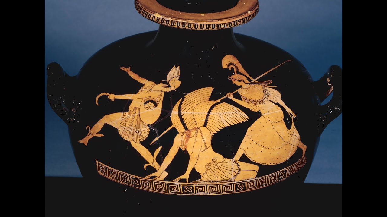 1280x720 Vasevlog2018. No2, Perseus And Medusa By The Pan Painter - Perseus And Medusa Painting