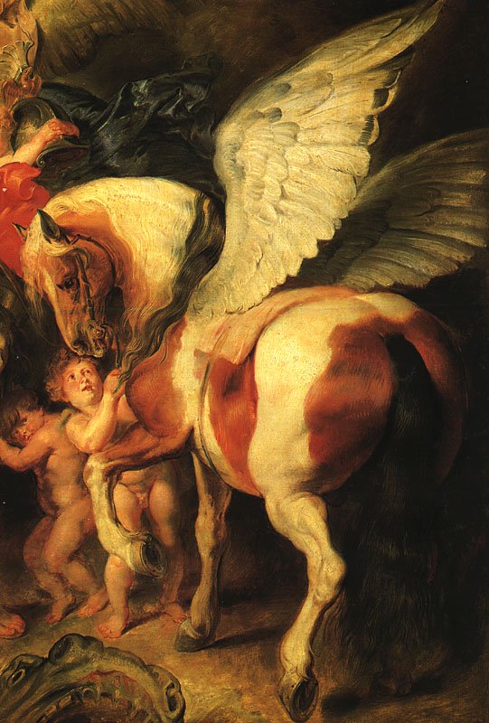 541x800 Perseus And Andromeda Detalj 1620 21 Painting Peter Paul Rubens - Perseus Painting