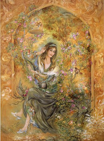 332x450 Persian Paintings (@persianarts) Twitter - Persian Painting