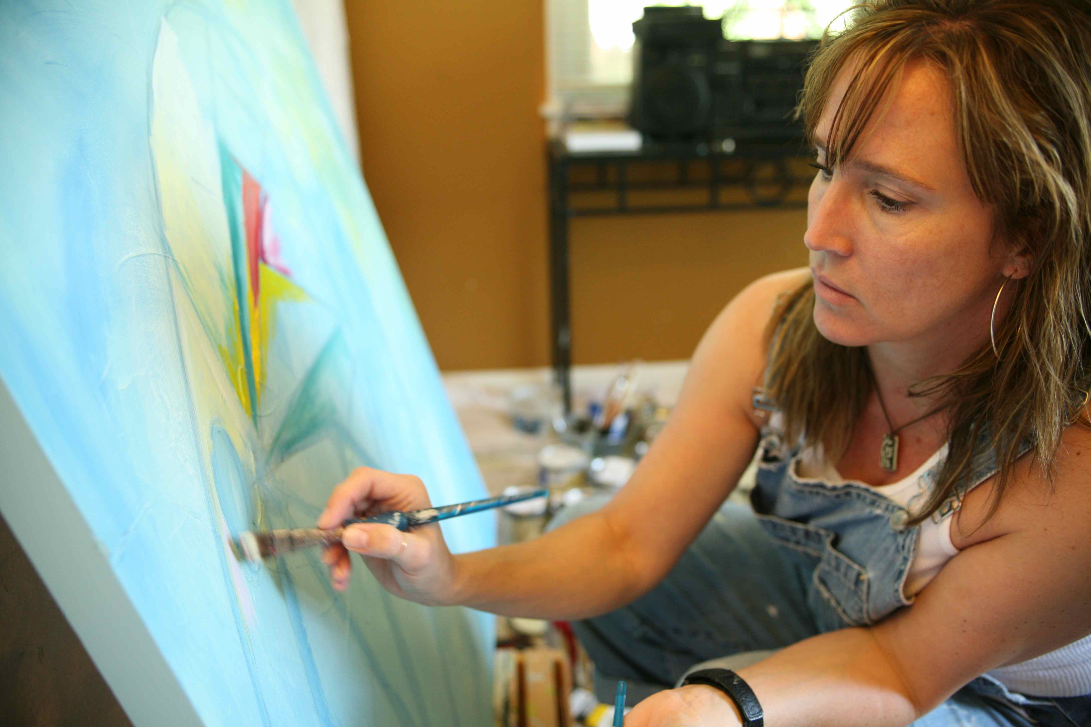 4368x2912 Dana Kahan Artist Statement - Person Painting