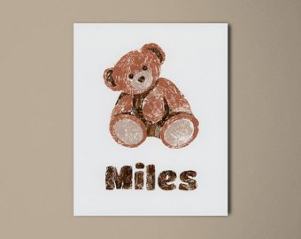 340x270 Fishing Name Art Etsy - Personalized Name Painting