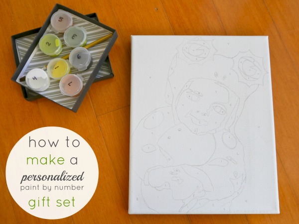 600x450 Painting By Numbers {Gift Set} - Personalized Painting