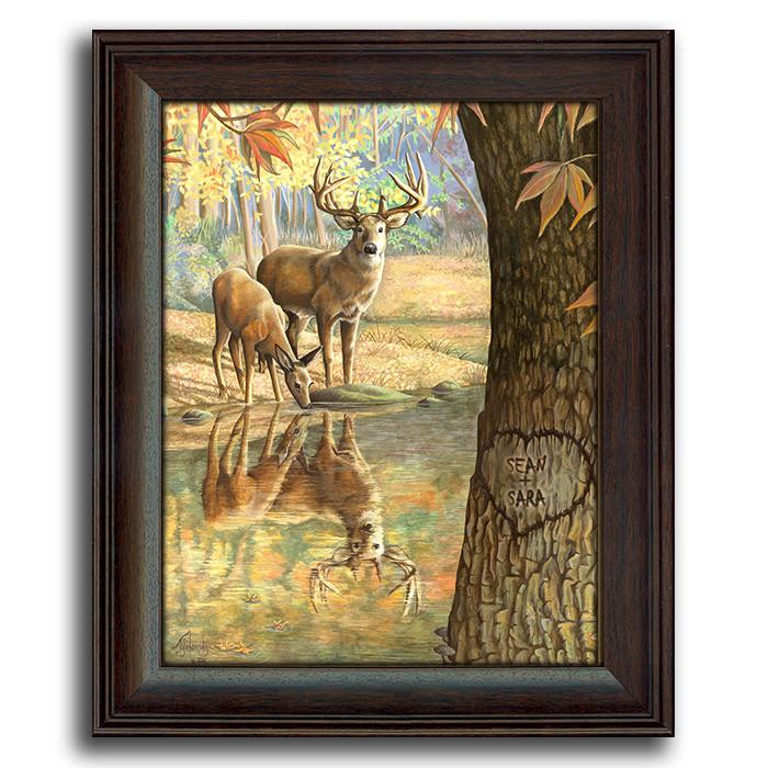 700x700 Paintings Of Deer Nature Wall Decor Personalized Art - Personalized Painting