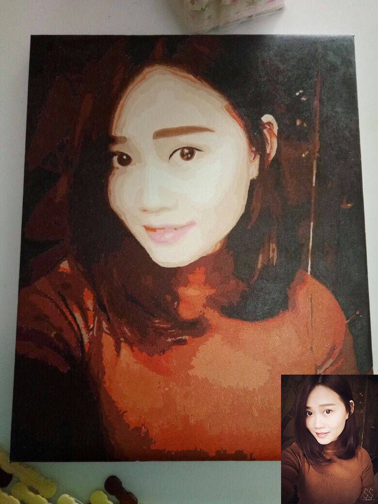 780x1040 Personalized Paint By Number Kit Custom Paint By Number Gift - Personalized Painting