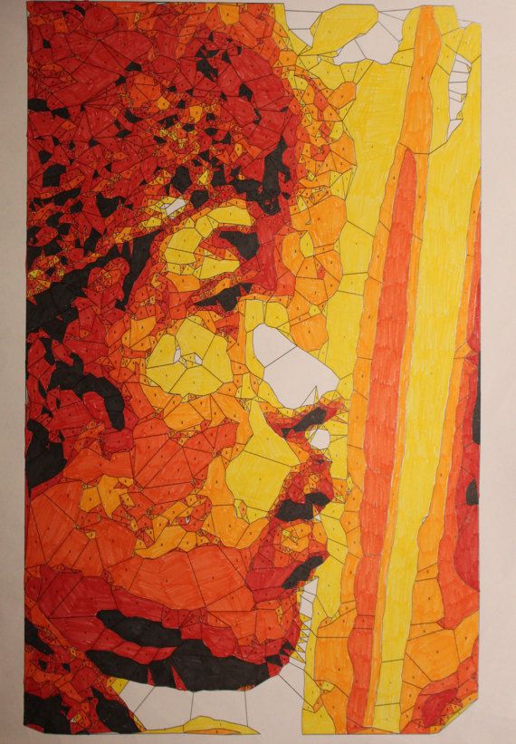 570x821 Personalized Paint By Numbers Portrait Personalized By Lineslab - Personalized Painting