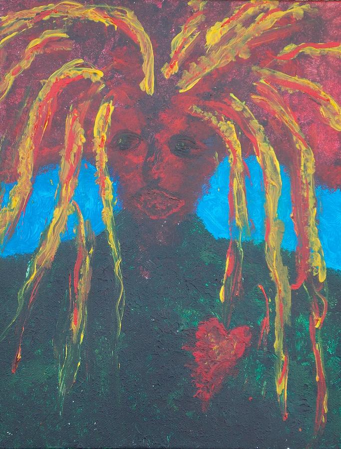 683x900 Frustration Personified Painting By Angela Vincenti - Personified Painting