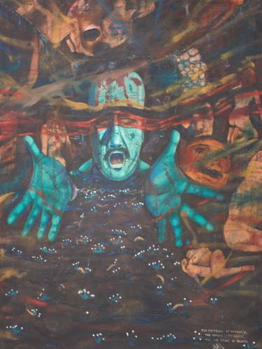 375x498 Sin Personified Paintings For Sale Saatchi Art - Personified Painting