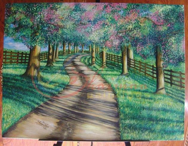 630x490 Beautiful Natural Perspective Painting By Shaimaa Mahran - Perspective Painting