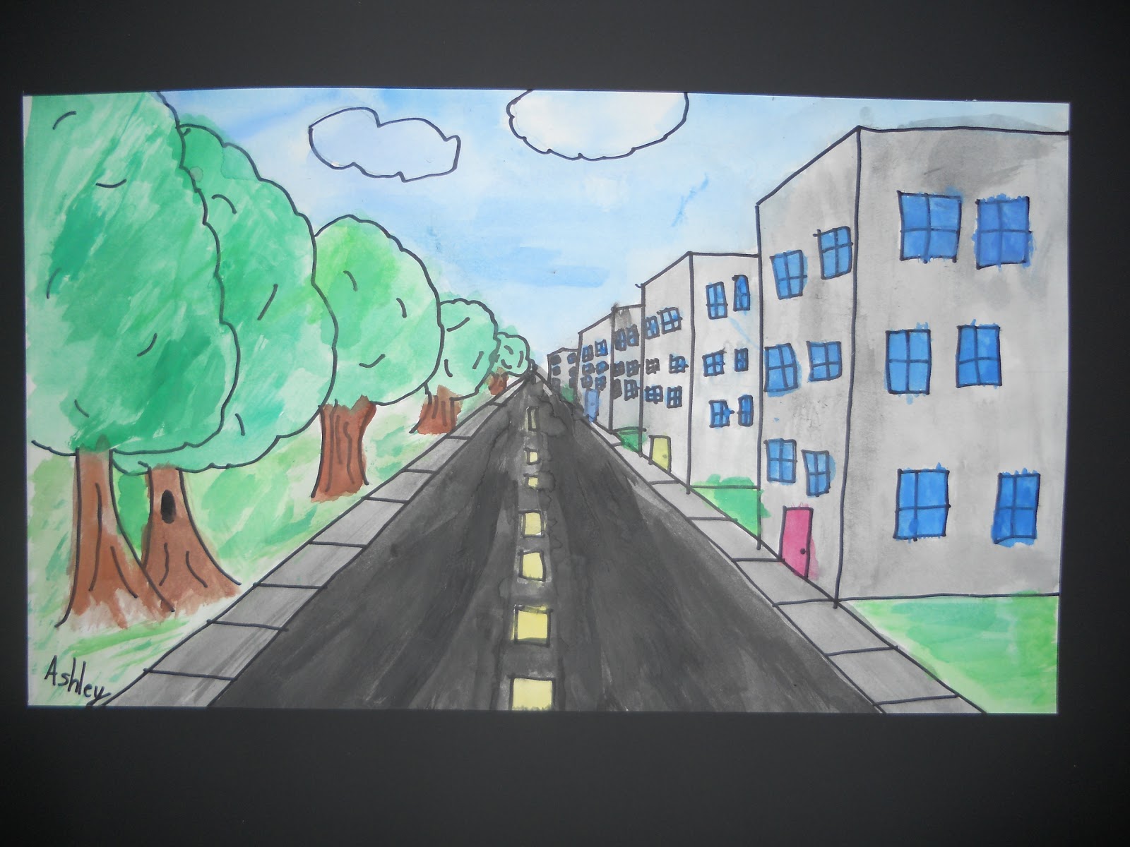 1600x1200 Create Art With Mrs. P! One Point Perspective Paintings - Perspective Painting
