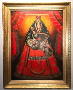 242x300 Madonna Amp Child - Peru Painting