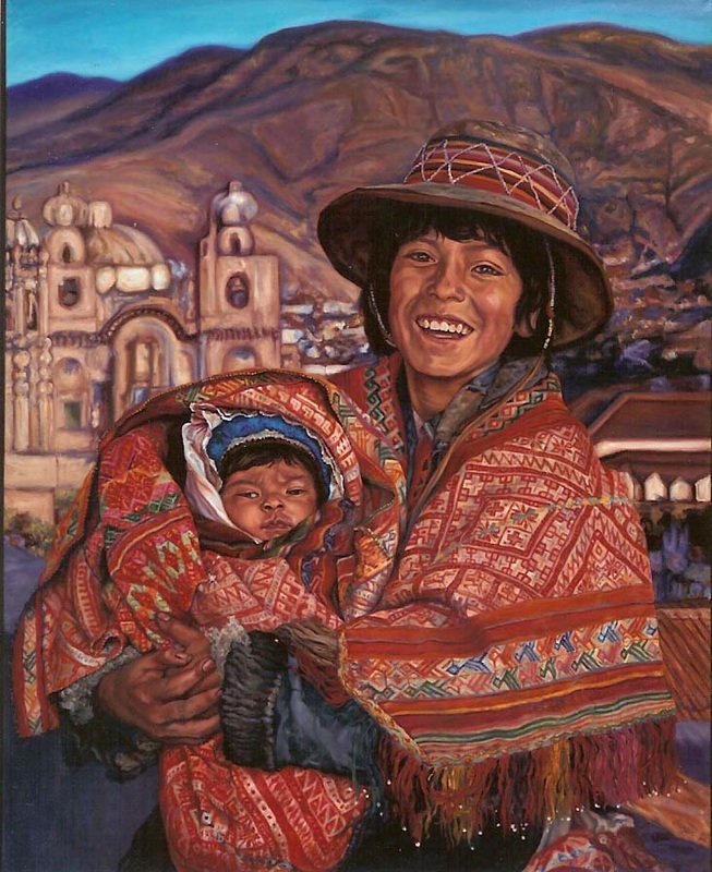 653x800 Peru Paintings - Peru Painting