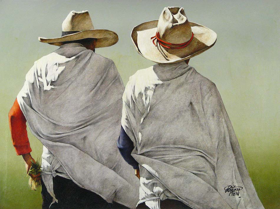 950x709 Peruvian Artist Luis Pantigozo - Peruvian Artist Oil Painting