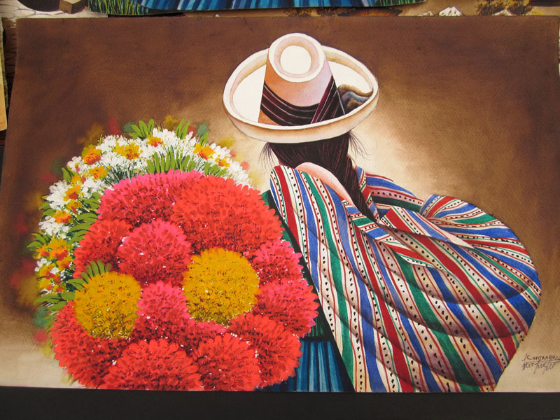 800x600 Art Galary Global Talent Project - Peruvian Artist Oil Painting