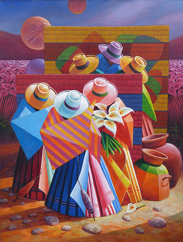 Peruvian Painting at PaintingValley.com | Explore collection of ...