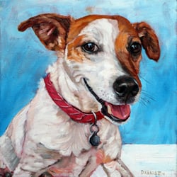 250x250 Bff Pet Paintings By David Kennett - Pet Painting