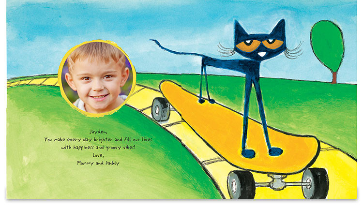 750x432 Pete The Cat And His Magic Sunglasses Personalized Gift Set Put - Pete The Cat Painting
