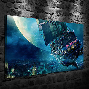 300x300 Oil Painting Hd Print Wall Decor Art On Canvas Peter Pan Pirate - Peter Pan Painting