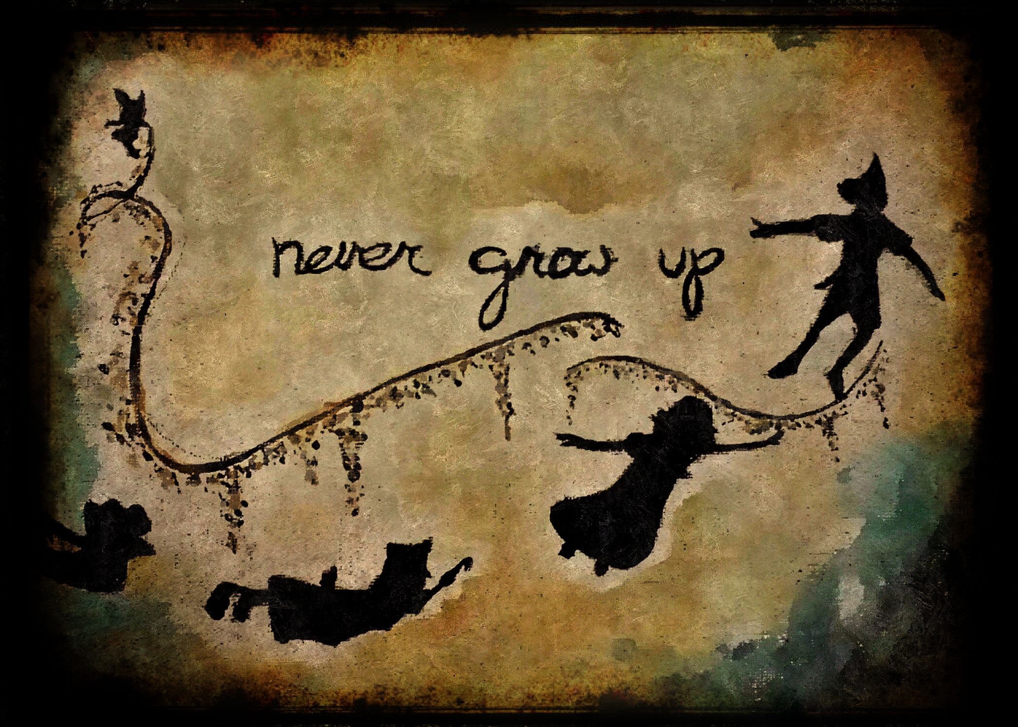 2090x1493 Peter Pan Canvas Painting - Peter Pan Painting