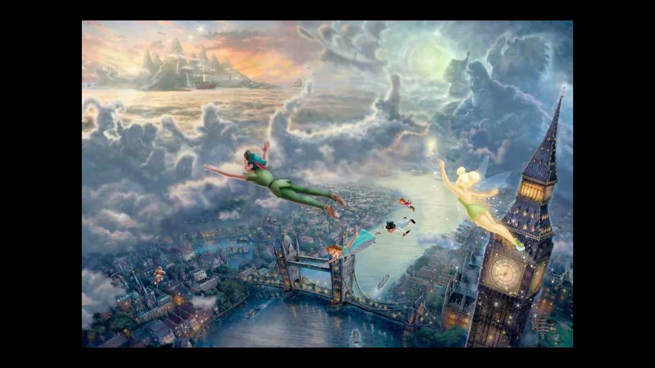 1280x720 Peter Pan Painting Comes To Life - Peter Pan Painting