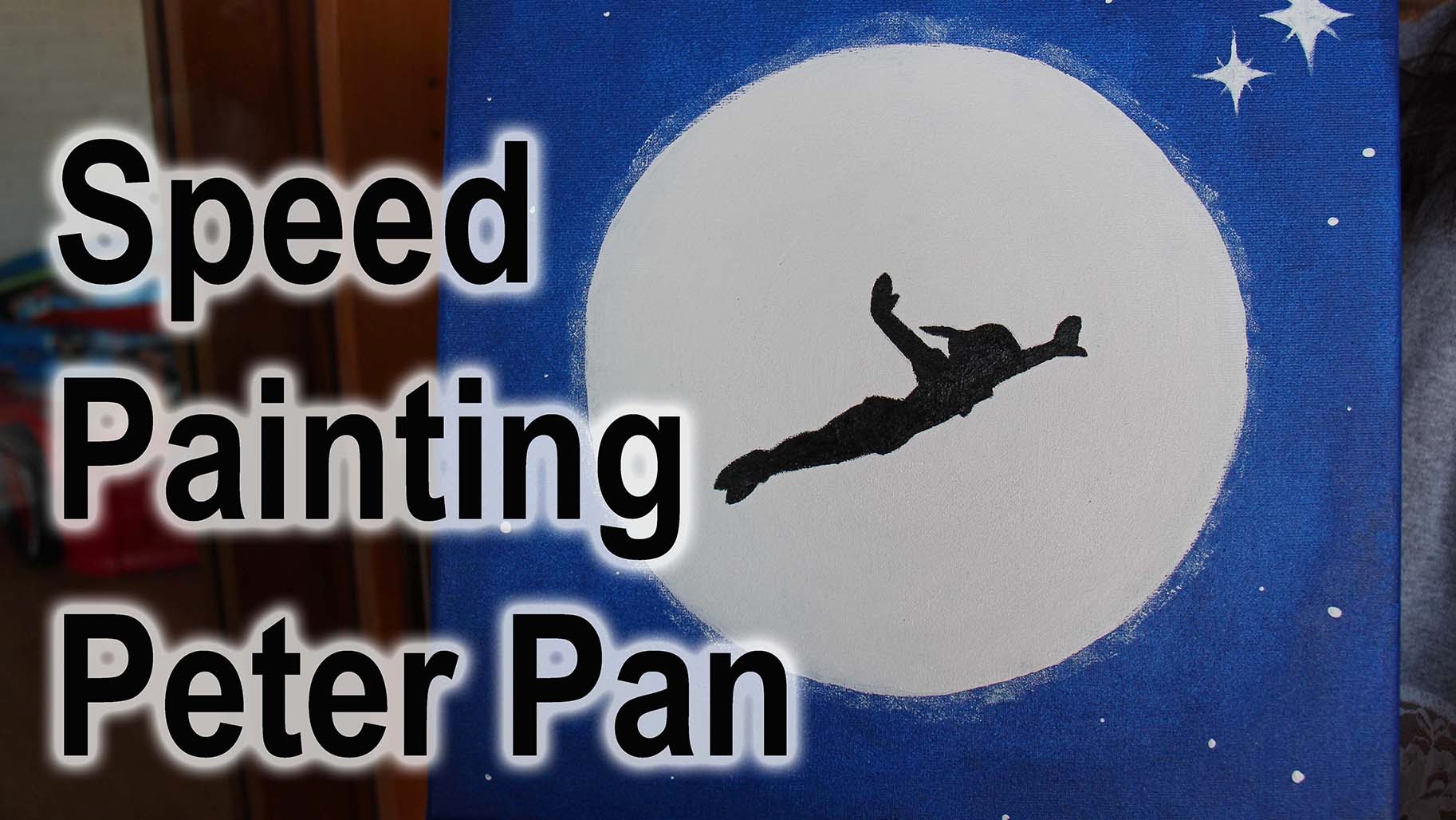 1826x1028 Peter Pan Speed Painting - Peter Pan Painting