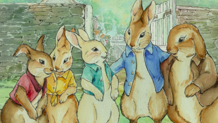 720x405 Interview Will Gluck On Finally Bringing Peter Rabbit To The Big - Peter Rabbit Painting