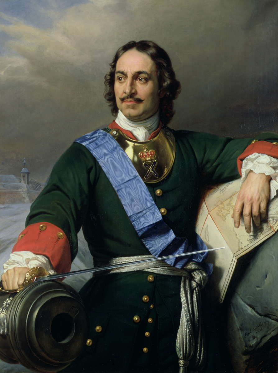894x1200 Peter The Great - Peter The Great Painting