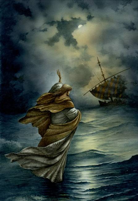 447x650 Stunning Jesus Walking On Water Artwork For Sale On Fine Art Prints - Peter Walking On Water Painting