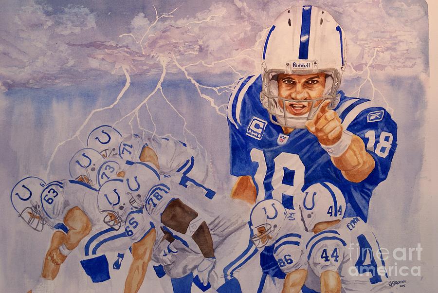 900x602 Peyton Manning - Peyton Manning Painting