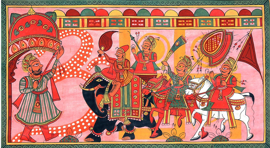 900x495 Phad Painting By Vijaijosi - Phad Painting