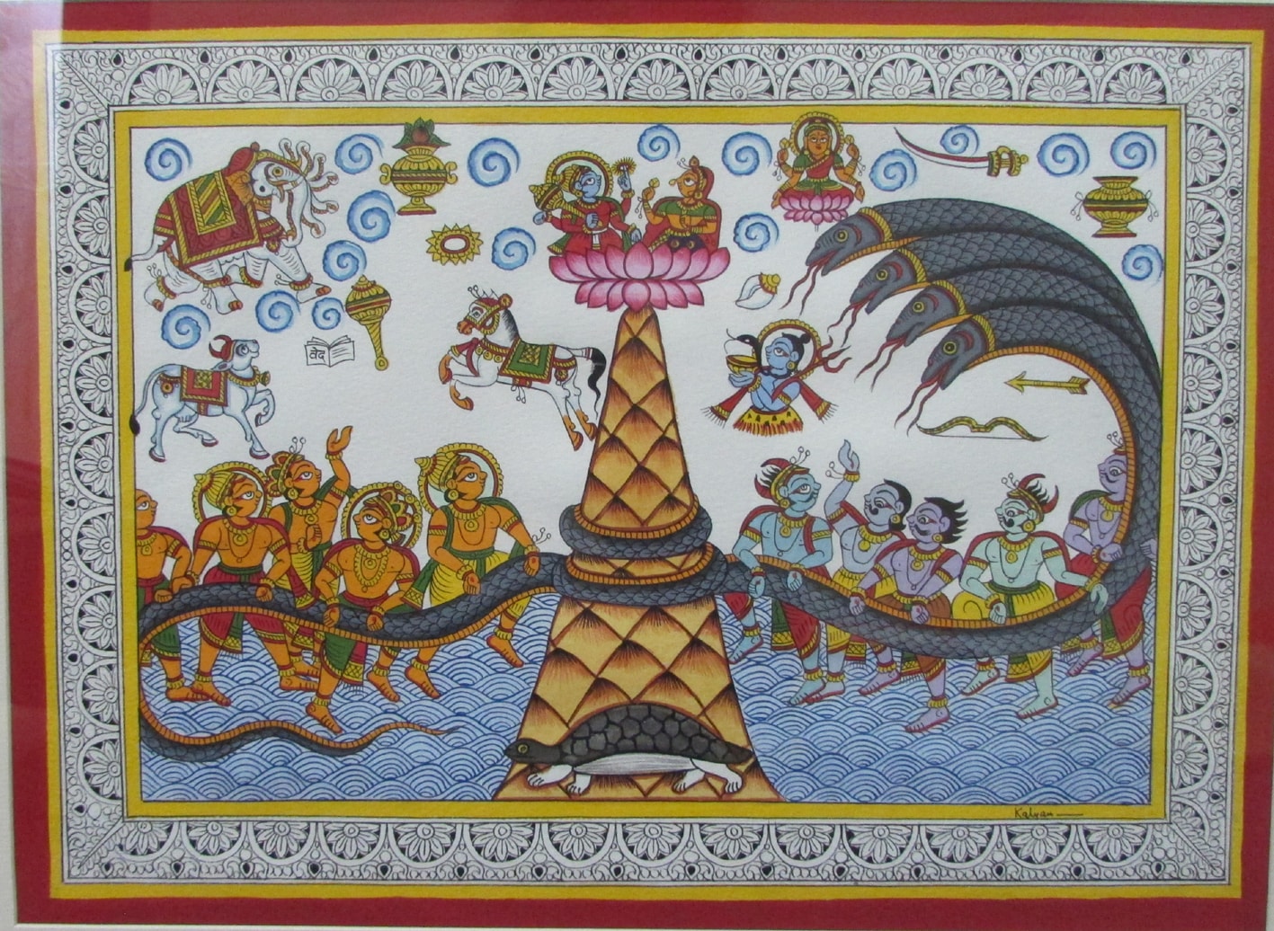 1417x1036 Phad Paintings Rajasthan's Travelling Temples Are Fading Away - Phad Painting