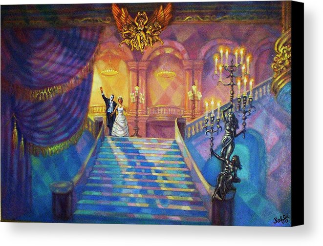661x504 Phantom Of The Opera Canvas Print Canvas Art By Raffi Jacobian - Phantom Of The Opera Painting