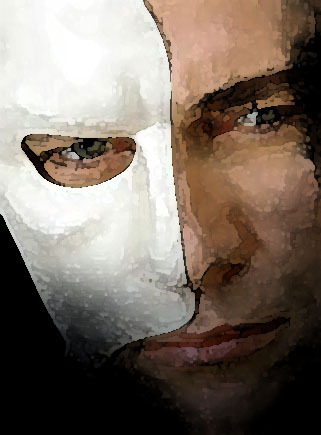 321x435 Gerard Butler Images Painting Of The Phantom Wallpaper - Phantom Painting