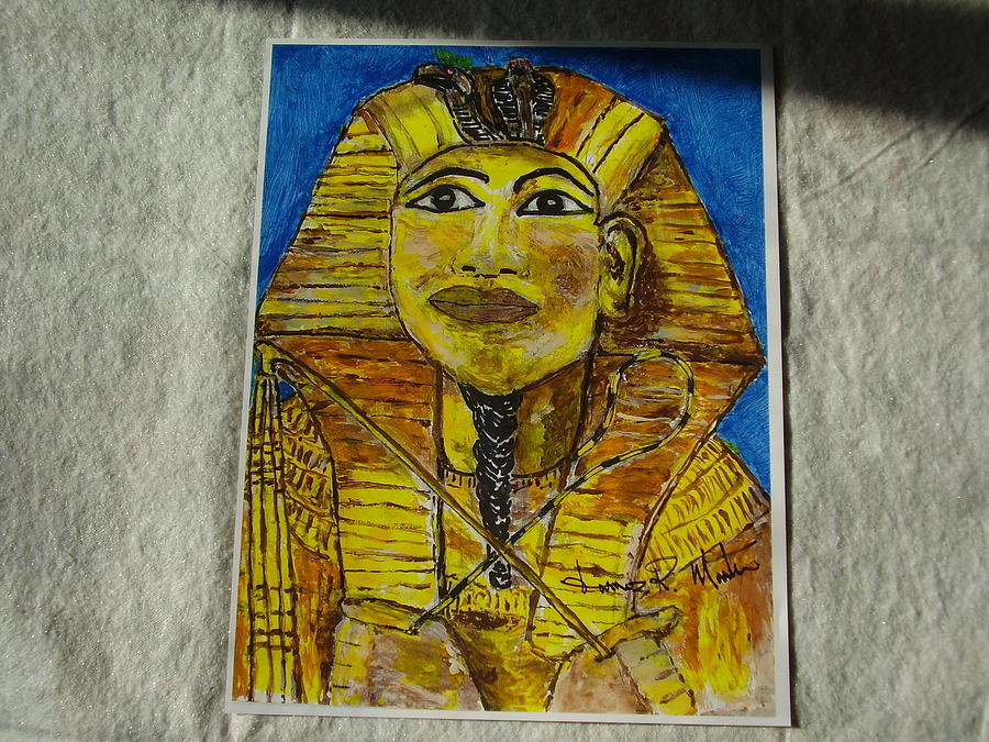 900x675 The Pharaoh Painting By James Martin - Pharaoh Painting
