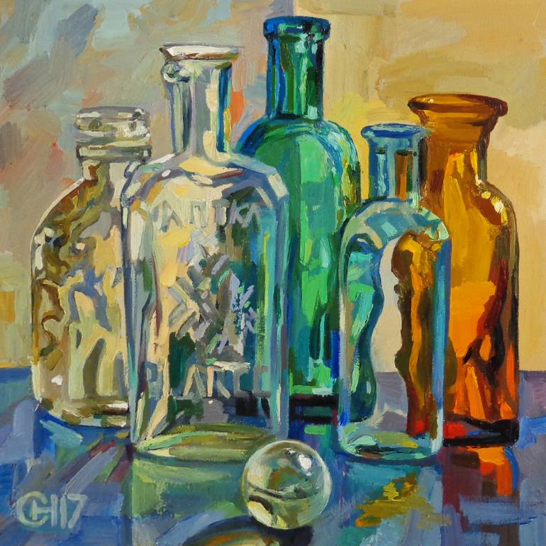 770x770 Saatchi Art Pharmacy Glass Painting By Sergey Nikolskiy - Pharmacy Painting