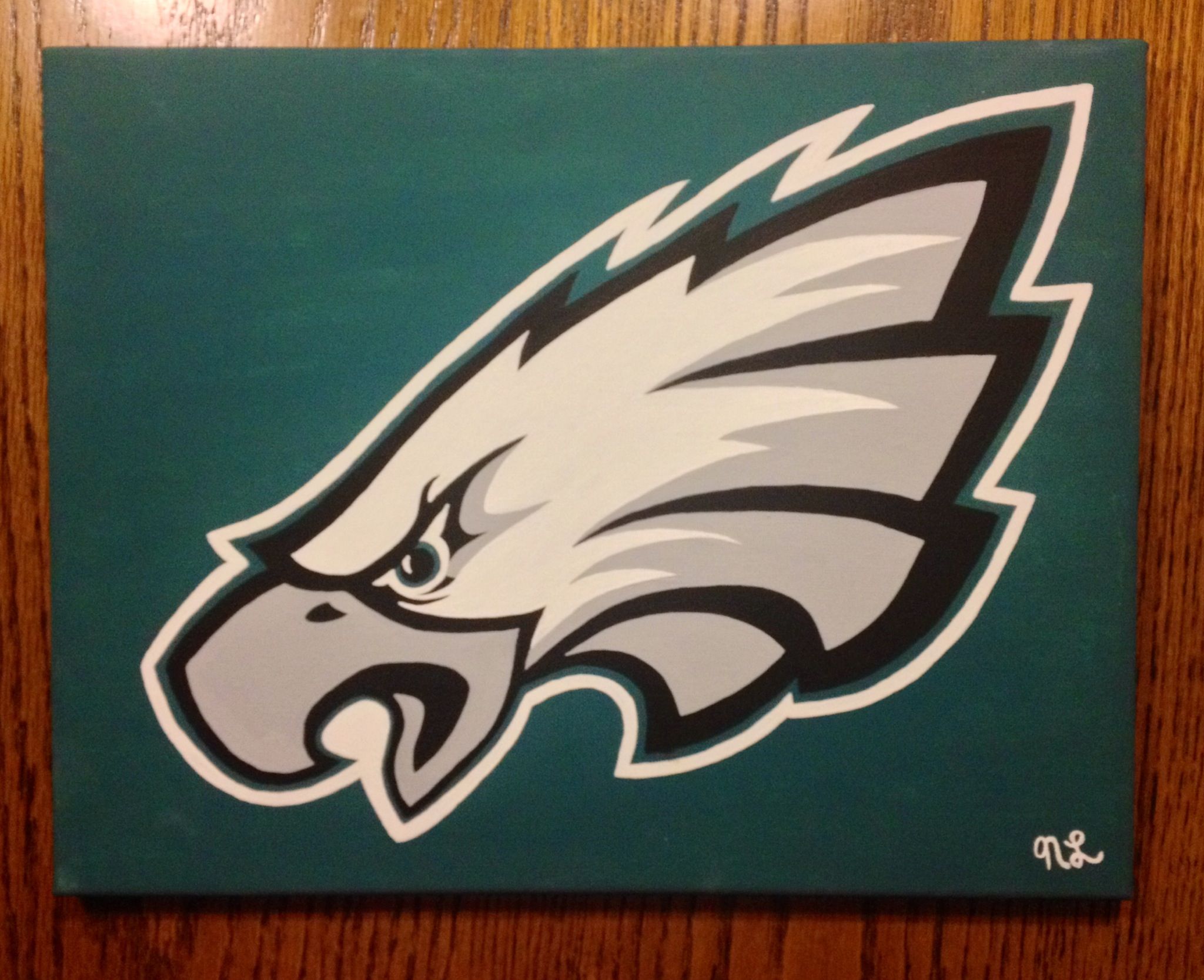 2048x1667 Philadelphia Eagles Painted Canvas Made By Me - Philadelphia Eagles Painting
