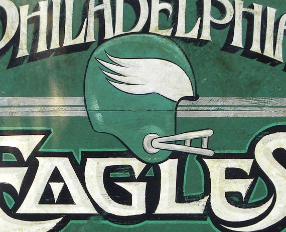 570x463 Super Bowl Philadelphia Eagles Valentine Hand Paint Signs For 2016 - Philadelphia Eagles Painting