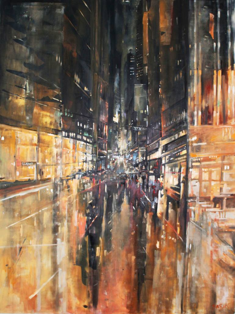770x1027 Saatchi Art Loews Hotel Philadelphia Painting By Whitney Babin - Philadelphia Painting