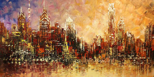 639x319 Tatiana Iliina Abstract Paintings Montreal Philadelphia - Philadelphia Painting