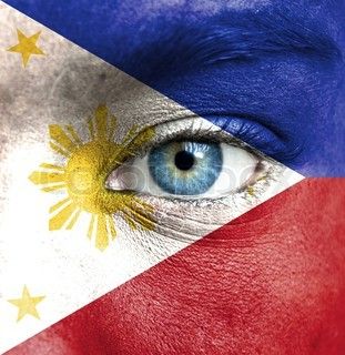 311x320 Philippine Flag Face Painting Originsroots Flag - Philippine Flag Painting