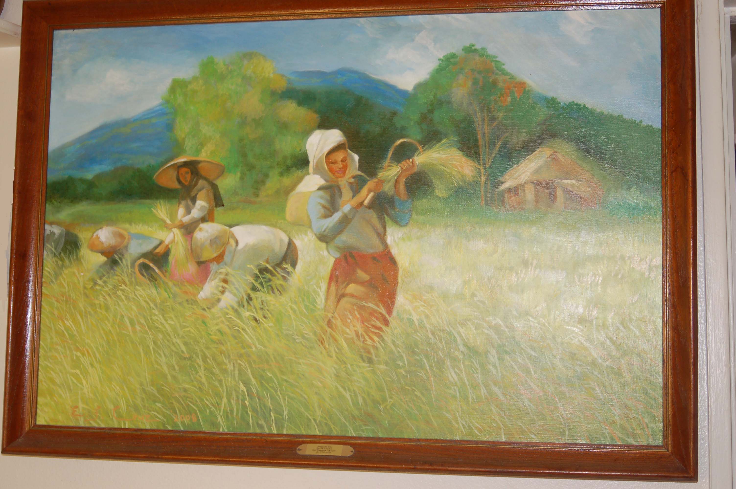 3008x2000 Reproduction Of Amorsolo Philippine Painter Efcruz Foundmyself - Philippine Painting
