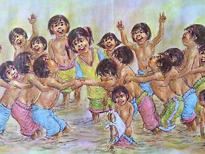 300x225 Tug Of War - Philippine Painting