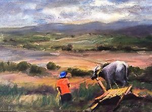 300x222 Farmer - Philippine Painting