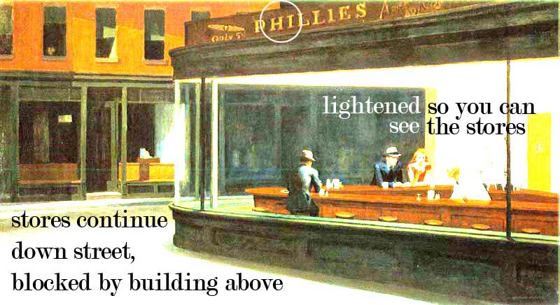 800x436 Nighthawks By Edward Hopper - Phillies Art Painting