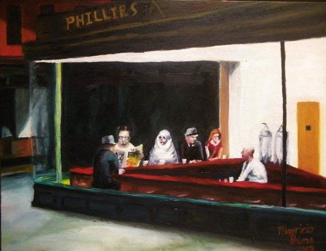 652x503 Barter In Phillies (Mauricio) - Phillies Art Painting