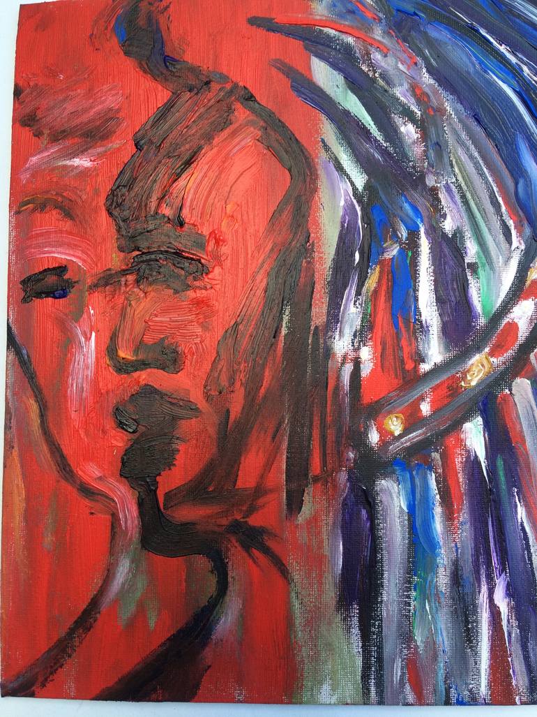 770x1027 Saatchi Art American Indian Painting By Stephen Phillips - Phillips Painting