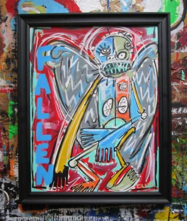 375x442 Saatchi Art Artist Cliff Phillips Painting, Fallen - Phillips Painting