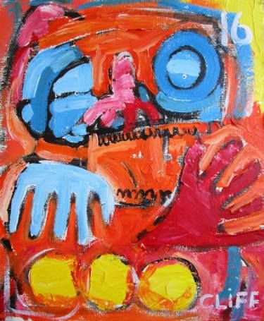 375x455 Saatchi Art Artist Cliff Phillips Painting, Matthew - Phillips Painting