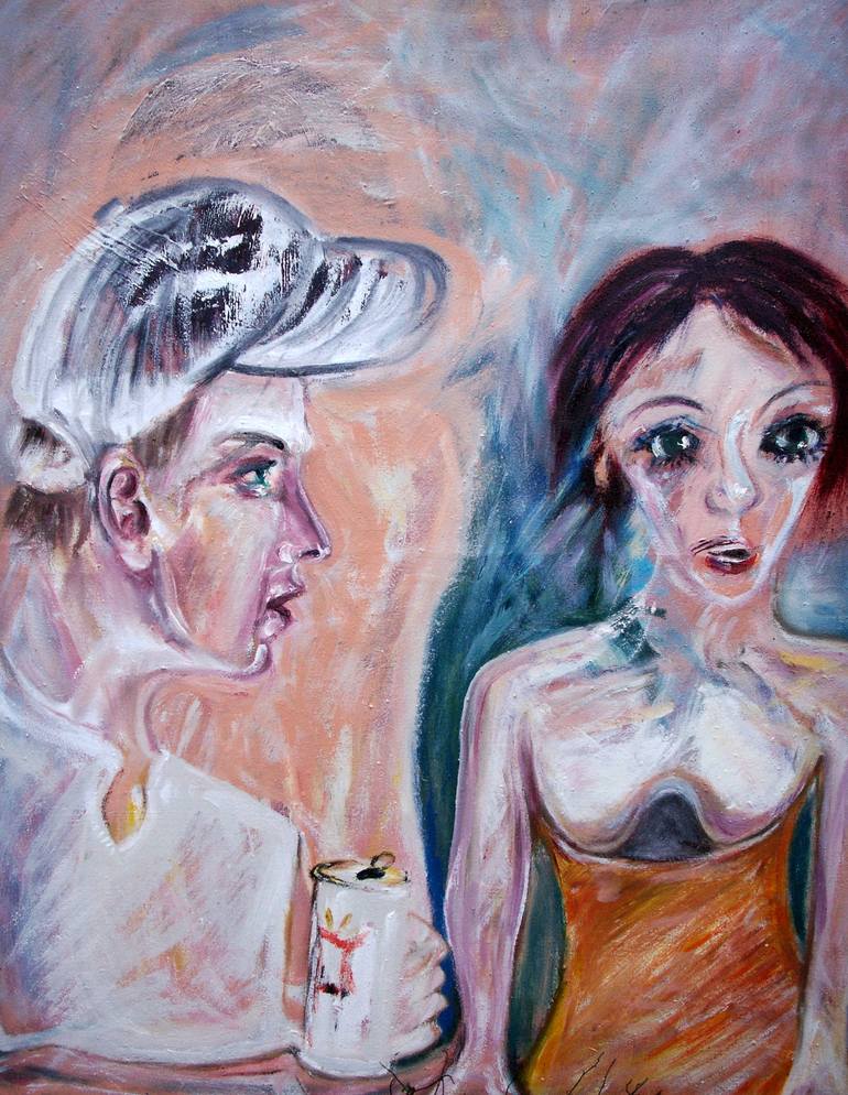 770x994 Saatchi Art Cohabiting Painting By Stephen Phillips - Phillips Painting