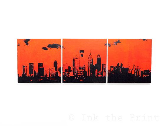 570x428 21 Best Philadelphia Images On Philadelphia Skyline - Philly Skyline Painting